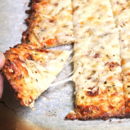 Keto Cheesy Cauliflower Breadsticks Recipe