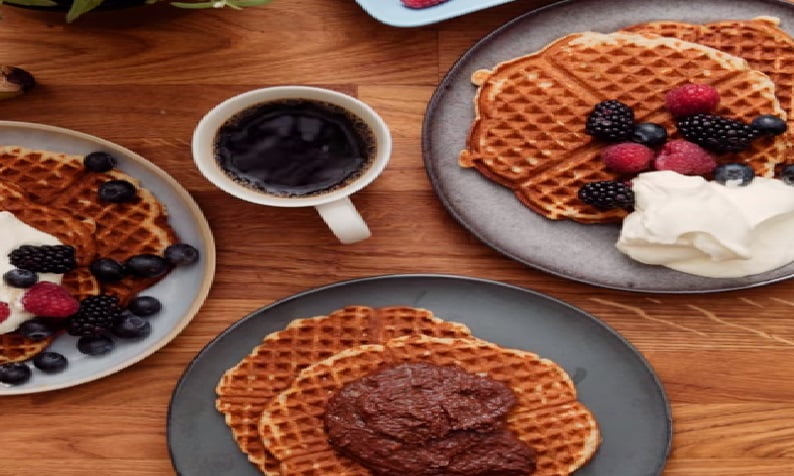 If you love waffles, then you need this dairy free keto banana waffles in your life! These are not only delish but are low carb and yes dairy free!