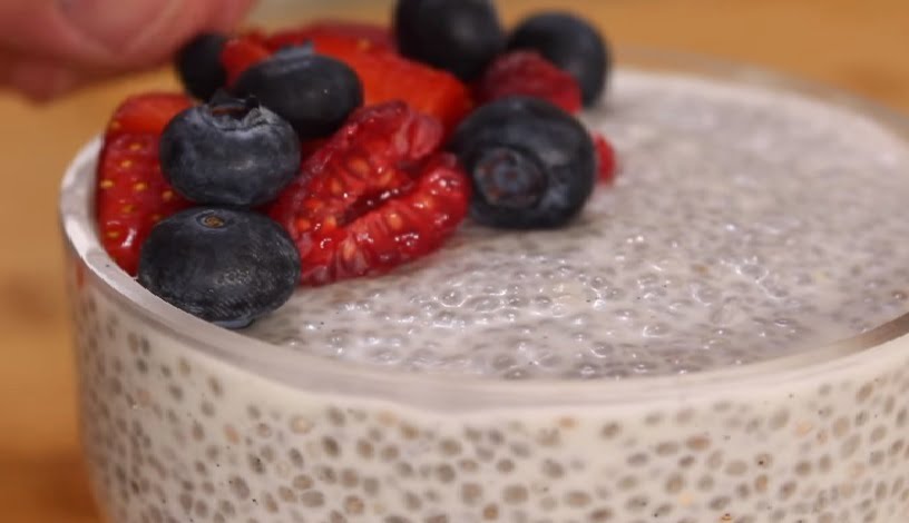 Check out this dairy free and keto friendly chia pudding! In just about five minutes you can prepare this yummy recipe and enjoy every bite, guilt free!