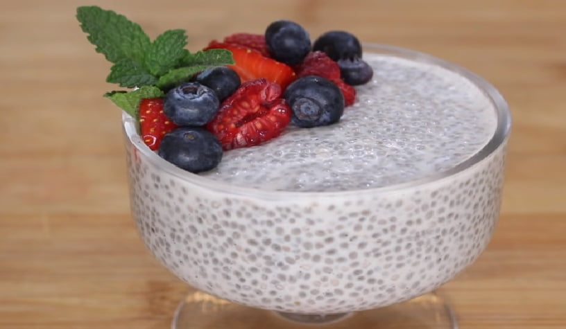 Check out this dairy free and keto friendly chia pudding! In just about five minutes you can prepare this yummy recipe and enjoy every bite, guilt free!