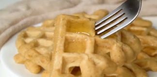 If you love waffles, then this recipe is just what you need! Eat all the waffles you want with this vegan keto fluffy crispy waffles.