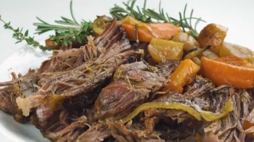 In need of an easy and tasty pot roast slow cooker recipe? You are in luck because this is one of the best slow cooker keto pot roast recipes ever!