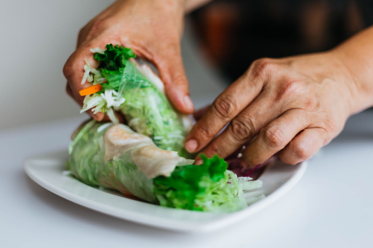 Keto chicken and Bacon Lettuce Wraps